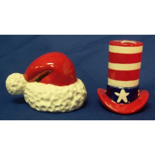 Plaster Molds - Small Santa & Top Hat
